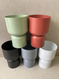 אגרטל מתכת לעציץ – תמונה 9