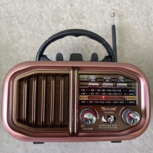רדיו רטרו ידית שחורה – תמונה 3