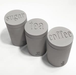 ⁦סט בטון - תה, קפה, סוכר⁩ – תמונה ⁦2⁩