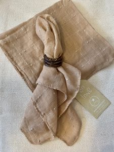 סט חבקי קוקוס עם מפיות כותנה – תמונה 4