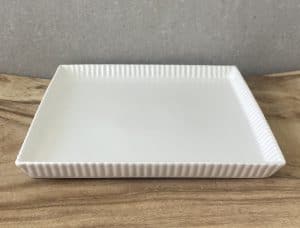 צלחת פליסה מרובעת