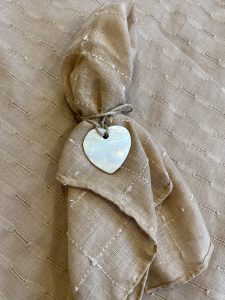 ⁦סט מפיות עם לב⁩ – תמונה ⁦4⁩