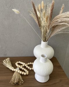 שרשרת חרוזי עץ טבעי – תמונה 3
