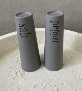 ⁦סט מלח פלפל - בטון⁩ – תמונה ⁦7⁩