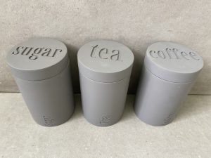 סט בטון - תה, קפה, סוכר