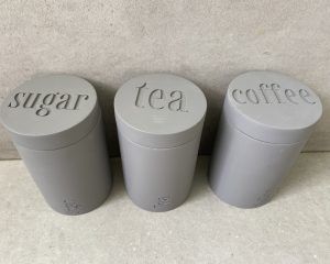 ⁦סט בטון - תה, קפה, סוכר⁩ – תמונה ⁦5⁩