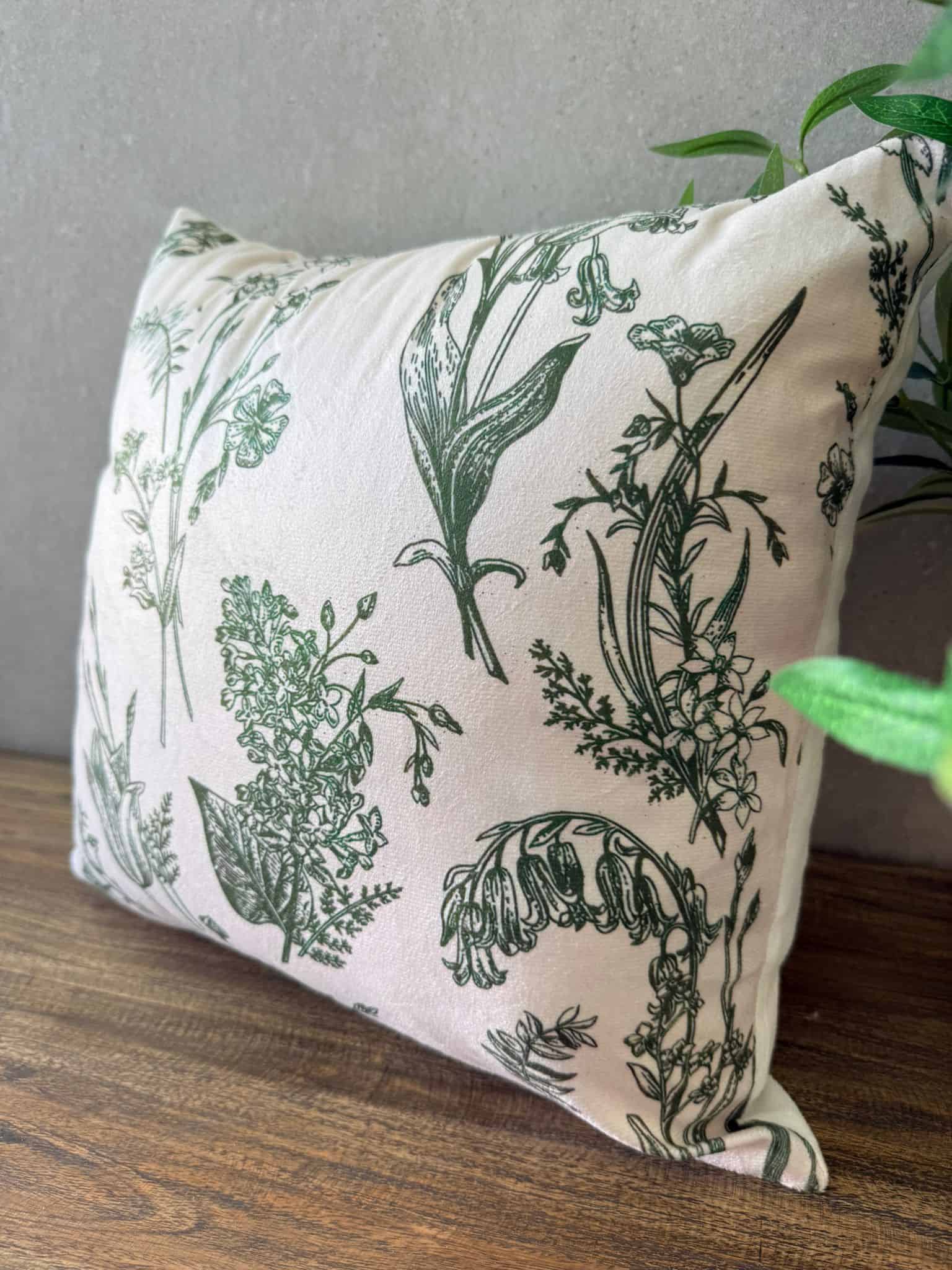 כרית ירוק בוטני (4) כרית בוטניקה – תמונה 2