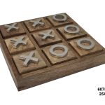 איקס עיגול עץ וכסף