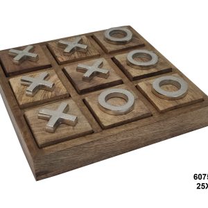 איקס עיגול עץ וכסף