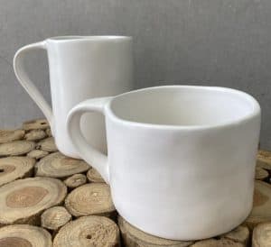 ⁦ספל קרמיקה ישר נמוך⁩ – תמונה ⁦3⁩