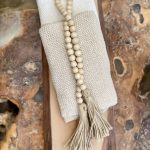 זוג מגבות מטבח סרוגות