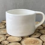 ספל קרמיקה ישר נמוך