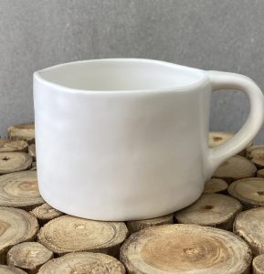 ספל קרמיקה ישר נמוך