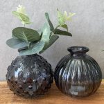 בקבוקון עגול אפור - 2 דגמים