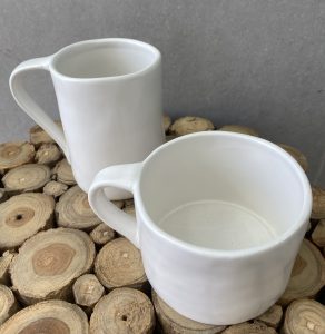 ⁦ספל קרמיקה ישר נמוך⁩ – תמונה ⁦5⁩