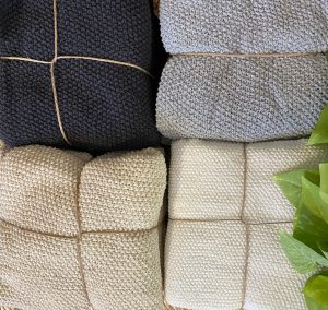 ⁦זוג מגבות מטבח סרוגות⁩ – תמונה ⁦3⁩