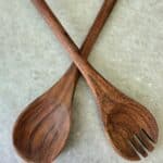 זוג כפות עץ