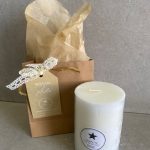 נר בשקית מתנה