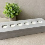 עששית בטון שישה קנים