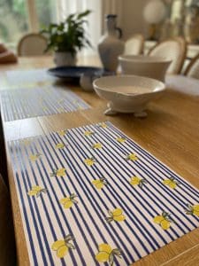 ⁦פלייסמנט לימון מנייר חד פעמי⁩ – תמונה ⁦2⁩