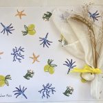 פלייסמנט אלמוגים מנייר חד פעמי