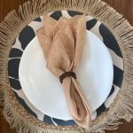 פלייסמנט פרא עגול מנייר חד פעמי