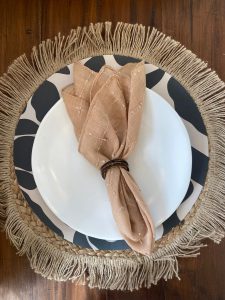 פלייסמנט פרא עגול מנייר חד פעמי