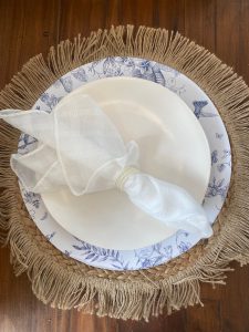 ⁦פלייסמנט טבע עגול מנייר חד פעמי⁩ – תמונה ⁦3⁩