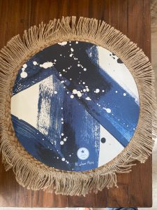 ⁦פלייסמנט ליליאן עגול מנייר חד פעמי⁩ – תמונה ⁦2⁩