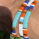 סט 3 צמידים צבעוניים