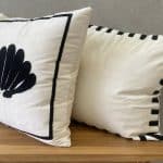 כרית קטיפה אלגנטית שני דגמים