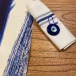 ראנר פסים כחולים מפי.וי.סי