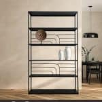 כוננית ברזל מעוצבת