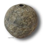 אגרטל טרקוטה בצורת כדור