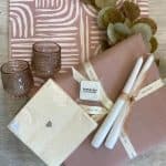 סט סידור שולחן ורוד