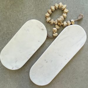 ⁦מגש מלבן אובלי - לבן⁩ – תמונה ⁦4⁩