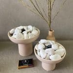 קערת אש על רגל - בז'