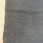 שטיח אמבט/מטבח וופל - אפור כהה