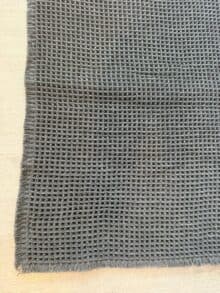 שטיח אמבט/מטבח וופל - אפור כהה