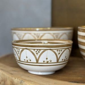 ⁦קערות מרוקאיות - חום⁩ – תמונה ⁦7⁩