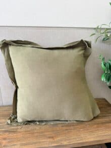 כרית ירוק זית – תמונה 2