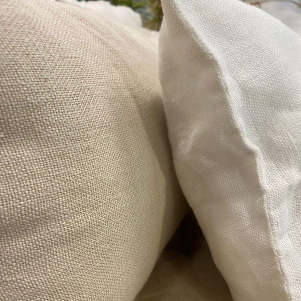 ⁦כרית פשתן מלבנית- 2 צבעים⁩ – תמונה ⁦2⁩