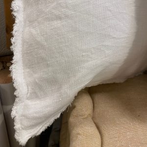 כרית פשתן מלבנית קצוות פרומים – תמונה 7