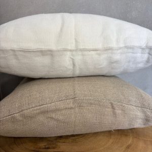 ⁦כרית פשתן מרובעת⁩ – תמונה ⁦2⁩