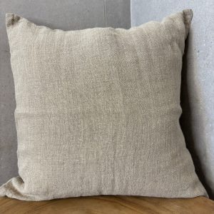 ⁦כרית פשתן מרובעת⁩ – תמונה ⁦3⁩