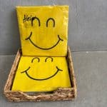 סט מפיות חיוך