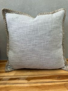 ⁦כרית מסגרת יוטה - 4 צבעים לבחירה⁩ – תמונה ⁦5⁩