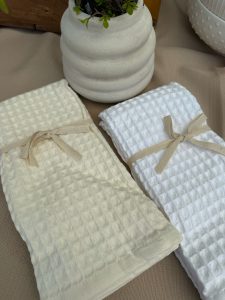 ⁦סט 4 מגבות מטבח פיקה⁩ – תמונה ⁦2⁩