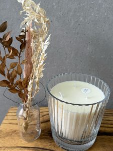 ⁦נר בכלי זכוכית דמוי קריסטל - 2 גדלים⁩ – תמונה ⁦5⁩