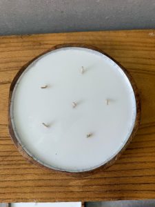 ⁦נר ריחני בכלי עץ עגול - 2 גדלים⁩ – תמונה ⁦6⁩